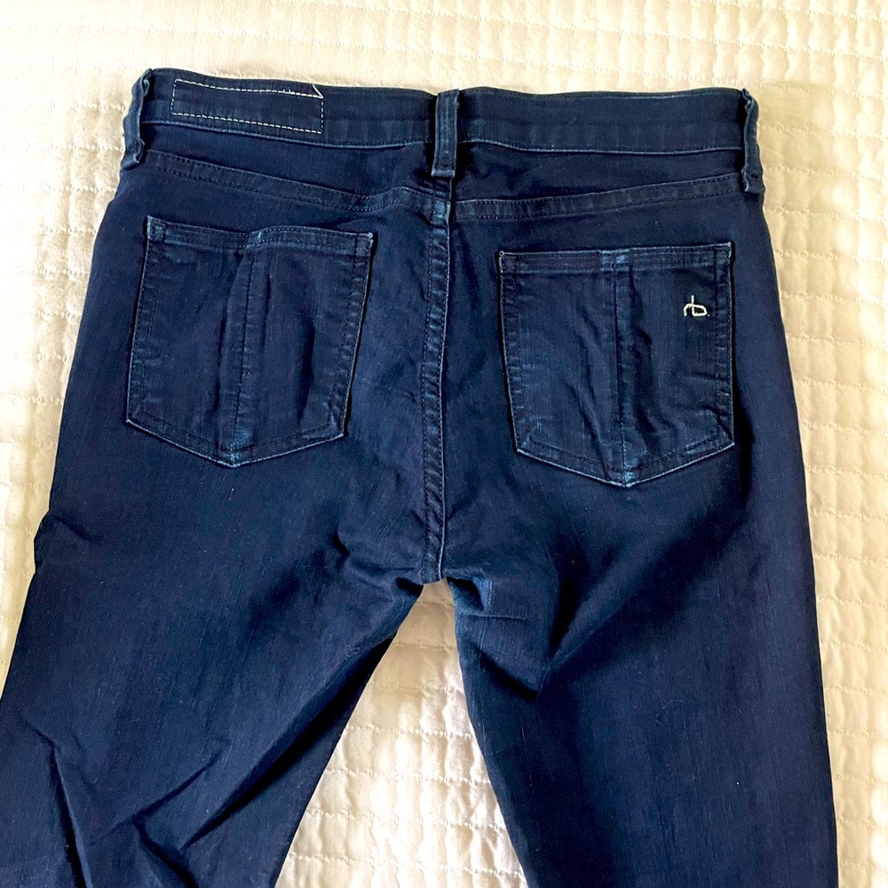 RAG & BONE Straight Leg Blue Jeans